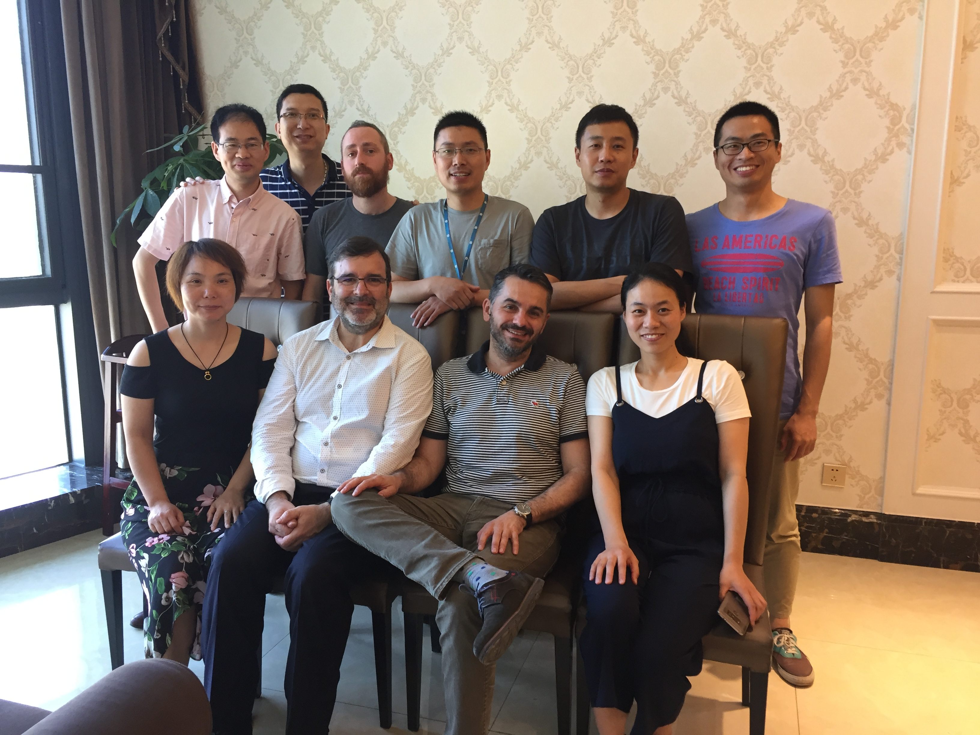 Nova visita a l’oficina de la Xina i als principals clients de BETWEEN