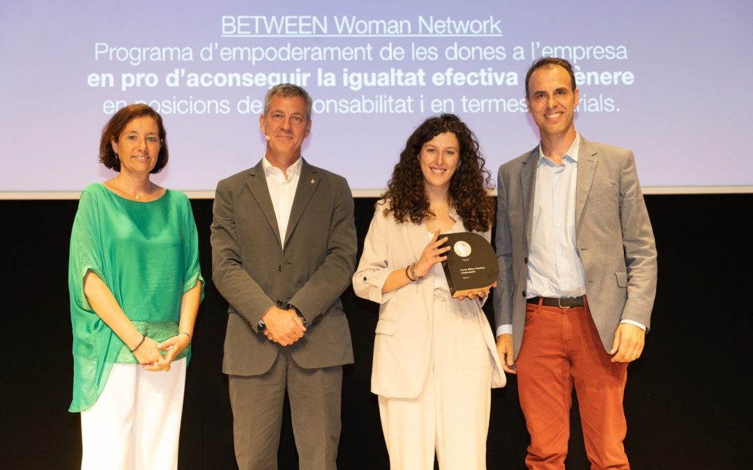 BETWEEN receives the award for “Best Business Practice” at Diada de l’Enginyer 2022
